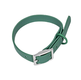 Waterproof Dog Collar - Forest Green - Kubashii