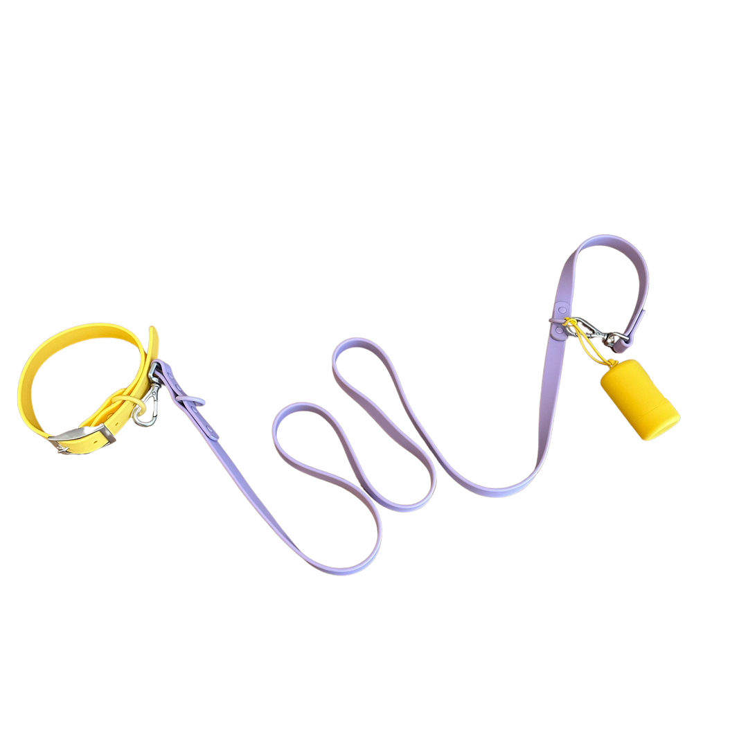 Waterproof Dog Lead - Lilac