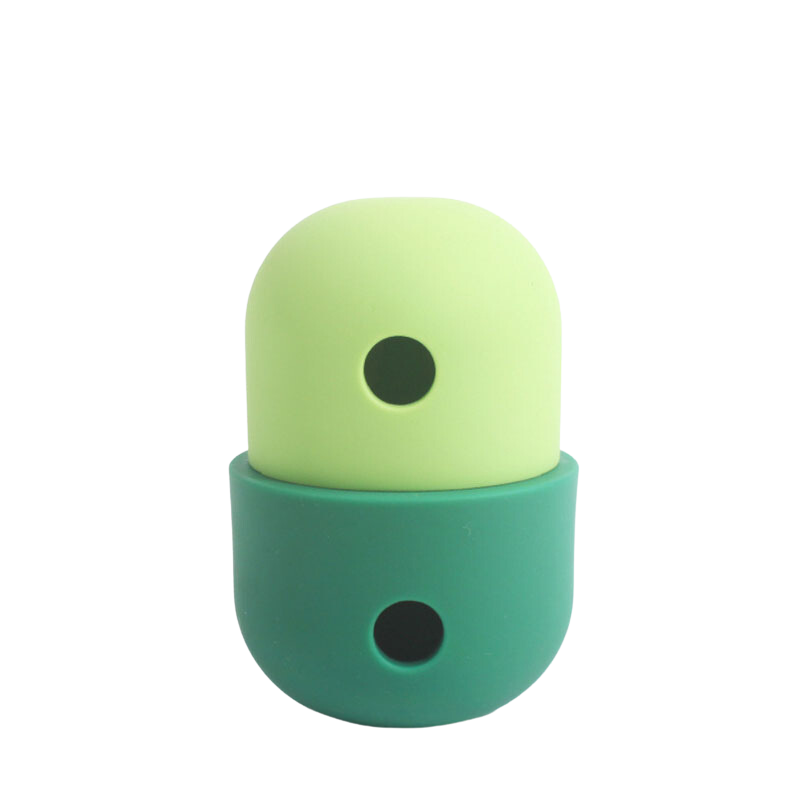 Interactive Treat Dispenser - Light Green and Blue - Kubashii