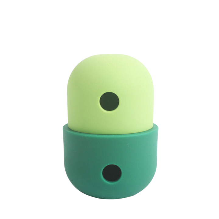 Interactive Treat Dispenser - Light Green and Blue - Kubashii