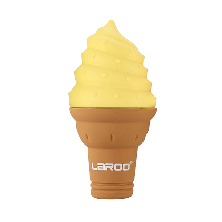 Ice Cream Cone Cooling Toy - Yellow - Kubashii