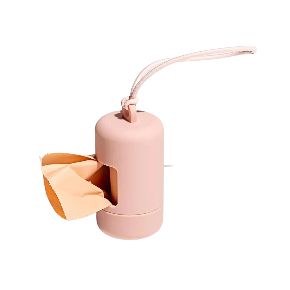 Waterproof Poop Bag Holder - Blush-Kubashii
