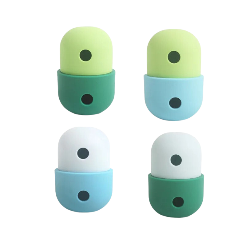 Interactive Treat Dispenser - Light Green and Dark Green-Kubashii