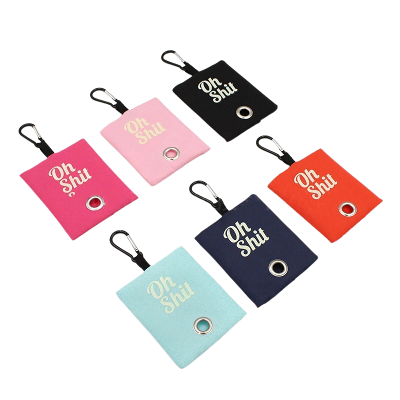 Oh Sh*t Poop Bag Holder - Navy-Kubashii