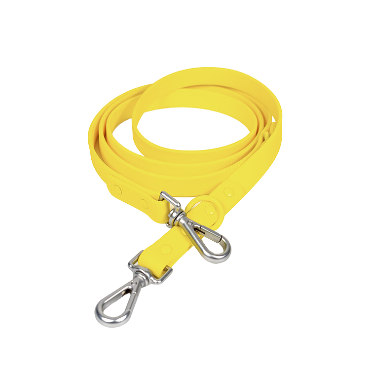 Waterproof Dog Lead - Yellow - Kubashii