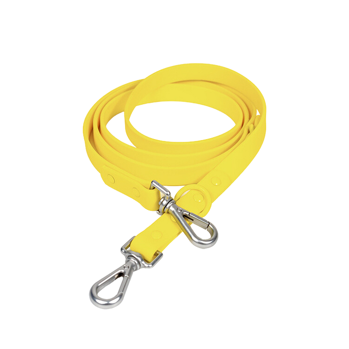 Waterproof Dog Lead - Yellow - Kubashii