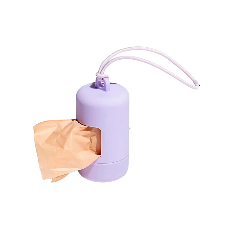 Waterproof Poop Bag Holder - Blush - Kubashii