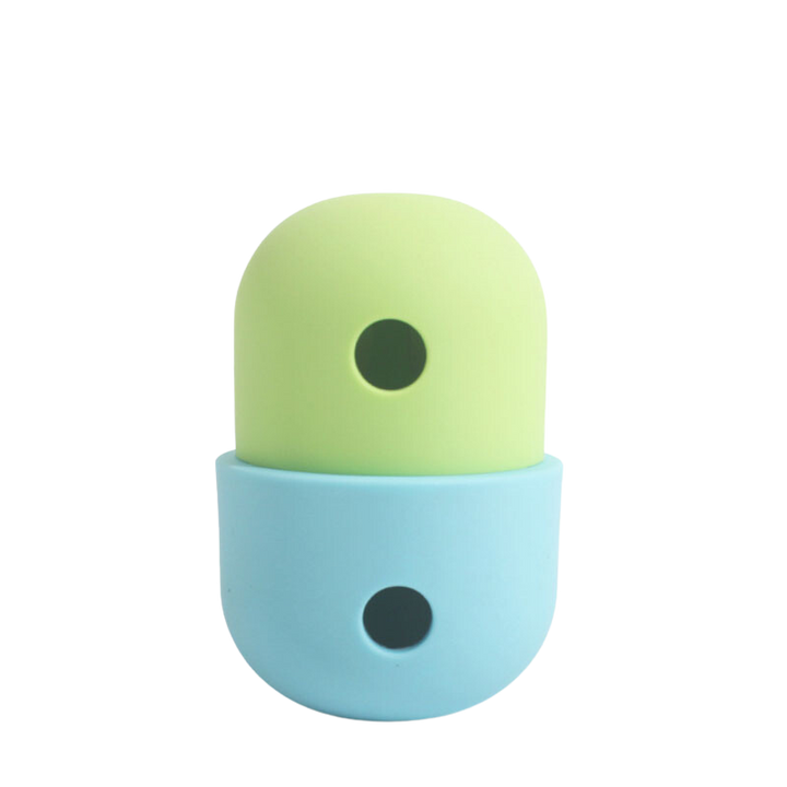 Interactive Treat Dispenser - Light Green and Blue - Kubashii