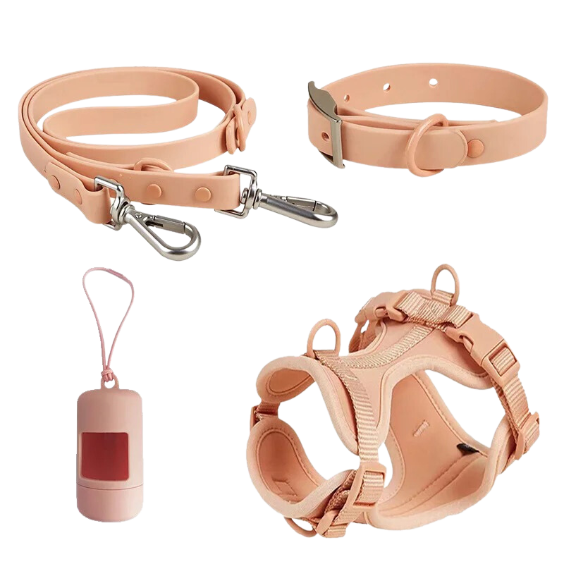 Waterproof Dog Lead - Blush-Kubashii